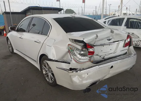 2012 Hyundai Genesis 4.6 z USA, uszkodzony, nr VIN KMHGC4DF5CU173114